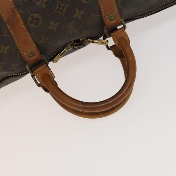 LOUIS VUITTON Monogram Keepall 55 Boston Bag M41424 - Picture 7 of 16
